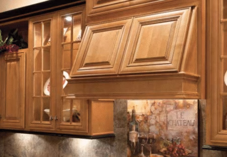 Glazed Mocha Nuvelle Cabinets